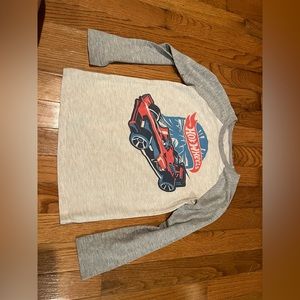 Boys hot wheels long sleeve shirt